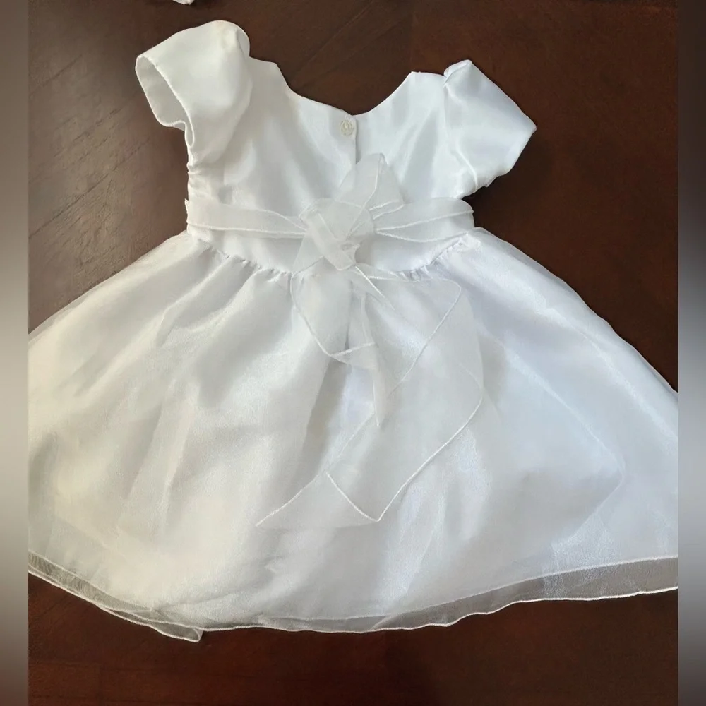 SABALAND Elegant White Lace Kids Costume  SIZE XL